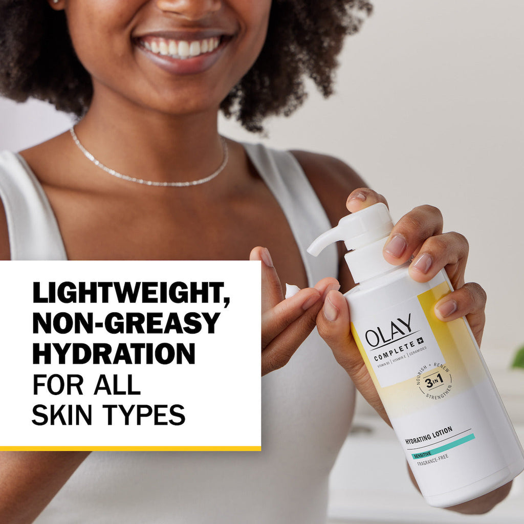 Olay Complete Hydrating Lotion · Fragrance-Free Care