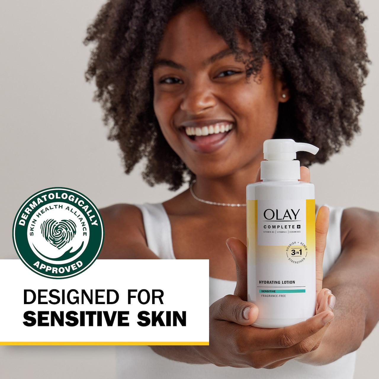 Olay Complete Hydrating Lotion · Fragrance-Free Care