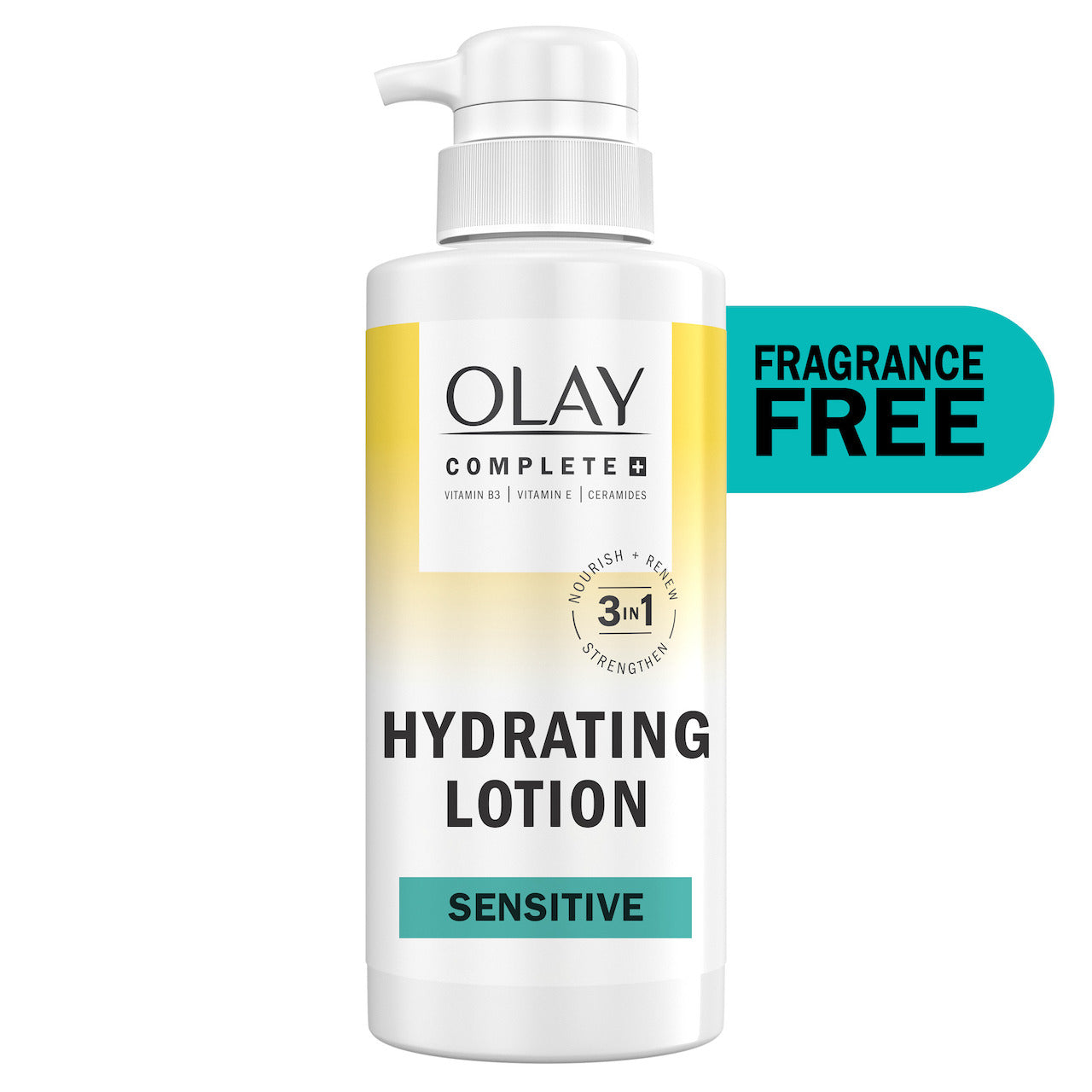 Olay Complete Hydrating Lotion · Fragrance-Free Care