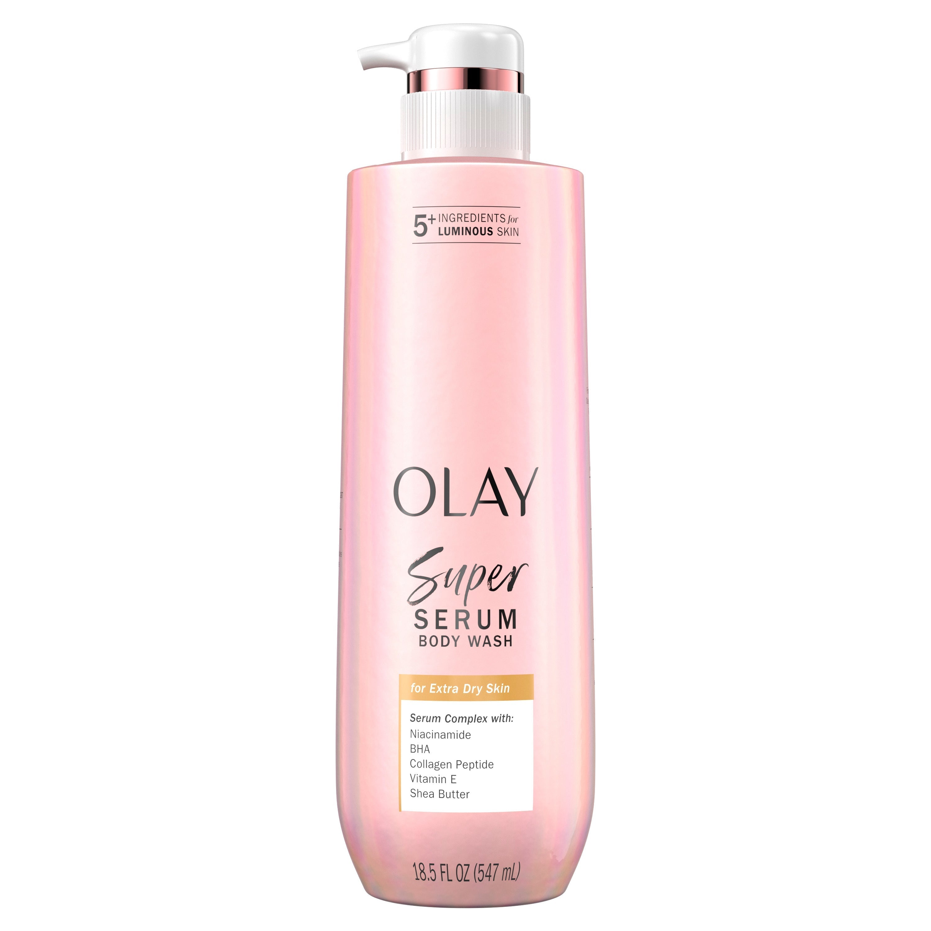 Olay Super Serum Body Wash · Extra Dry Skin