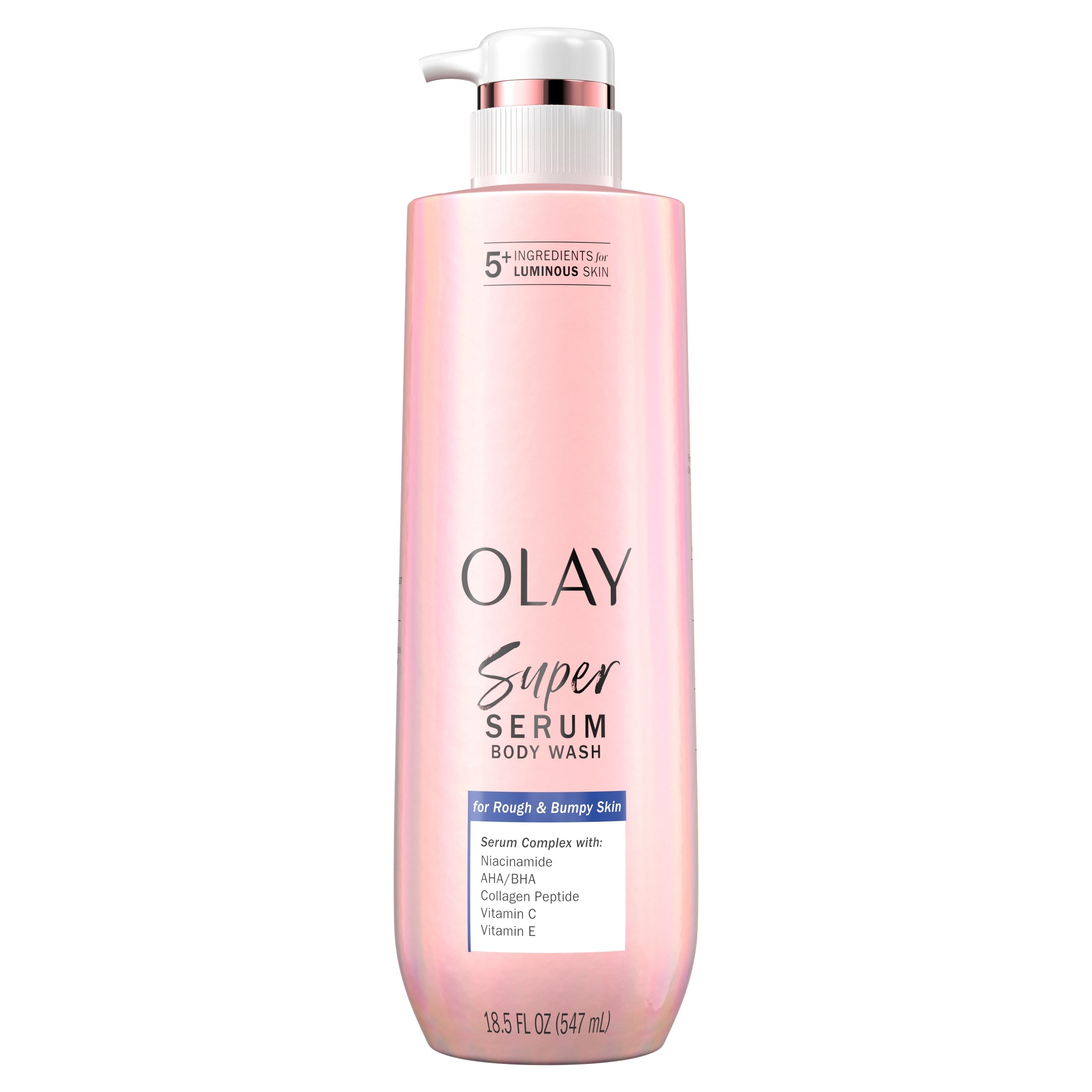 Olay Super Serum Body Wash · Rough & Bumpy Skin