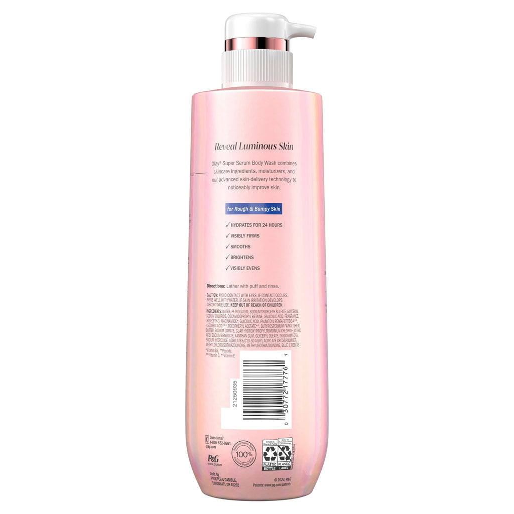 Olay Super Serum Body Wash · Rough & Bumpy Skin