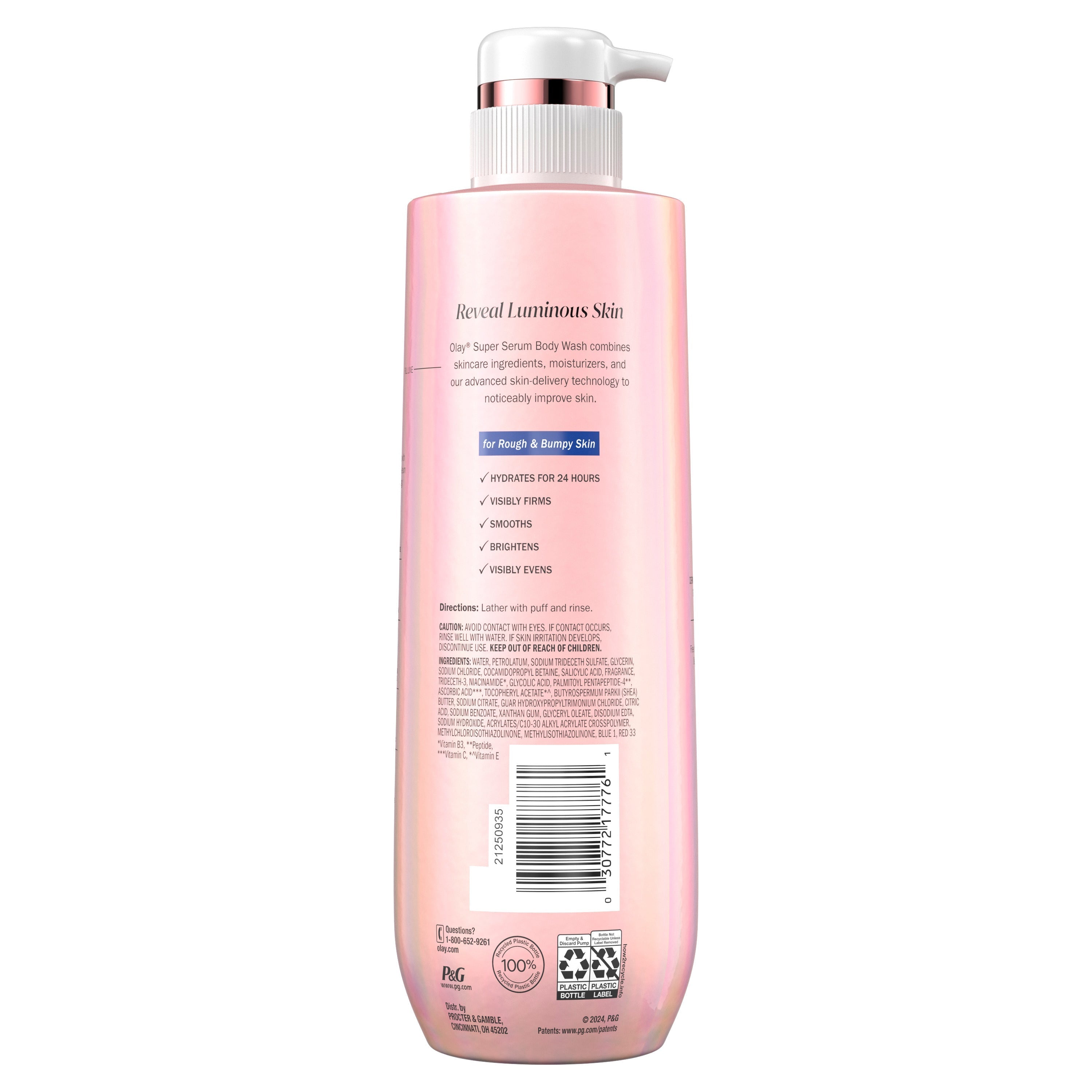 Olay Super Serum Body Wash · Rough & Bumpy Skin