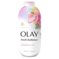 Olay Fresh Radiance Body Wash · Essence of Strawberry and Mint