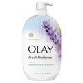 Olay Fresh Radiance Body Wash · Essence of Birch Water and Lavender · Vitamin B3 and Antioxidant Blend · 35oz