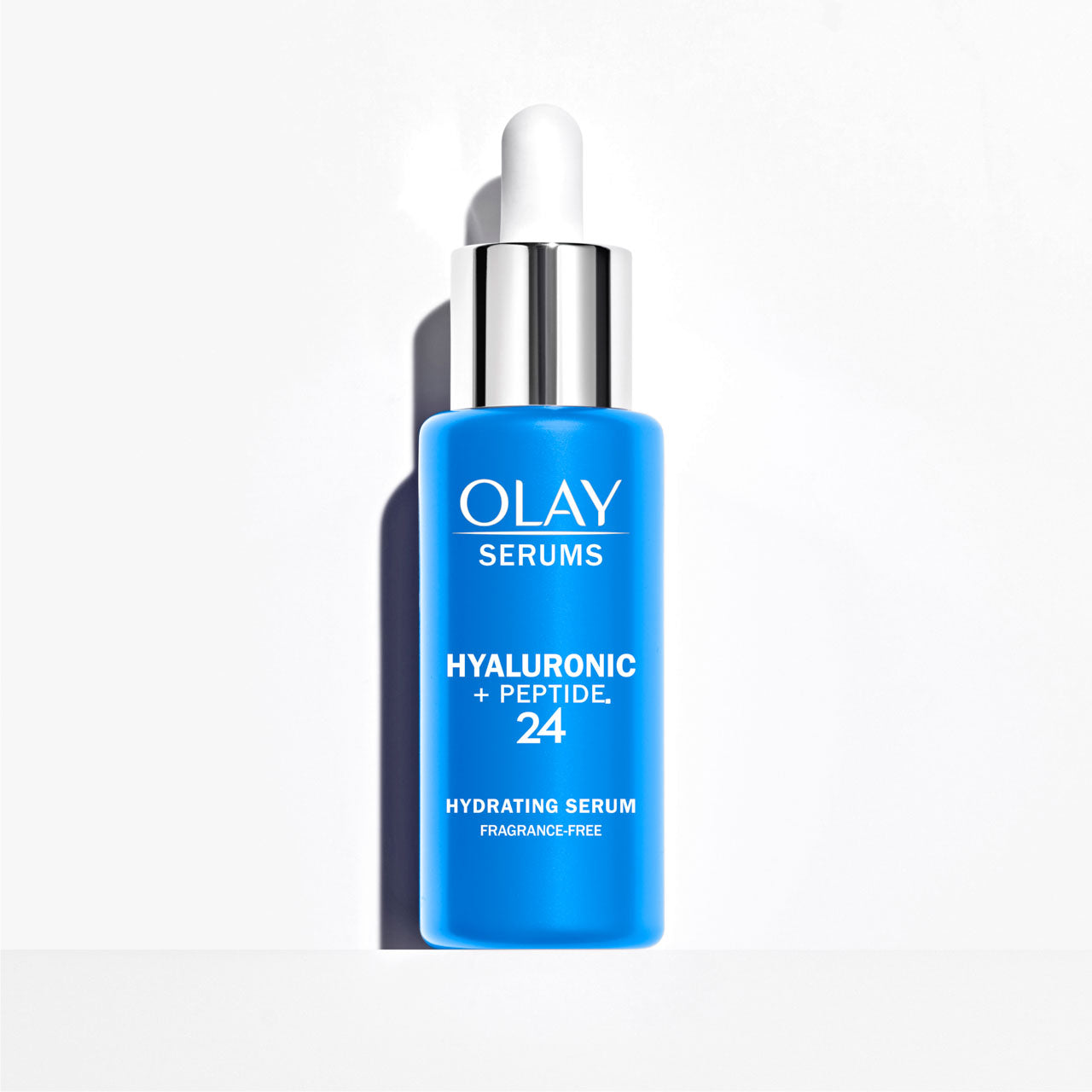 Olay Hyaluronic Hydrating Serum · Fragrance-Free Care
