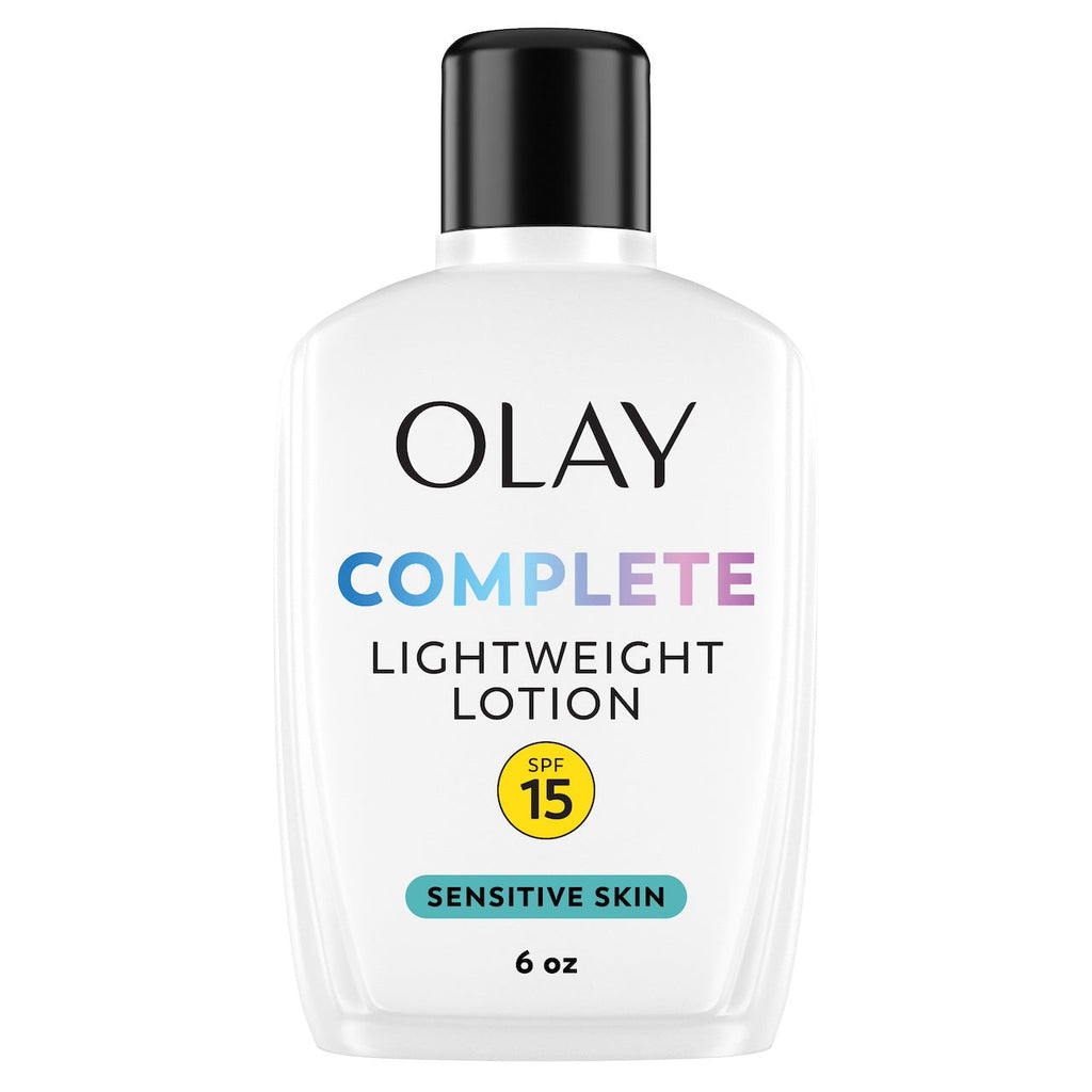 Olay Complete Lotion Moisturizer Sensitive with Sunscreen · SPF 15 + 6oz