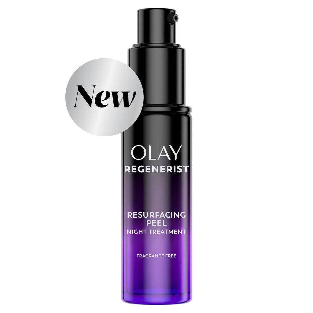 Olay / Regenerist Resurfacing Peel Night · Overnight Renewal