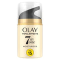 Olay / Total Effects Face Moisturizer · Fragrance-Free · SPF 15