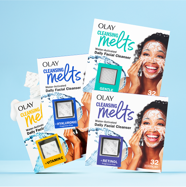 Olay / Melts Sampler Bundle · Daily Cleansing