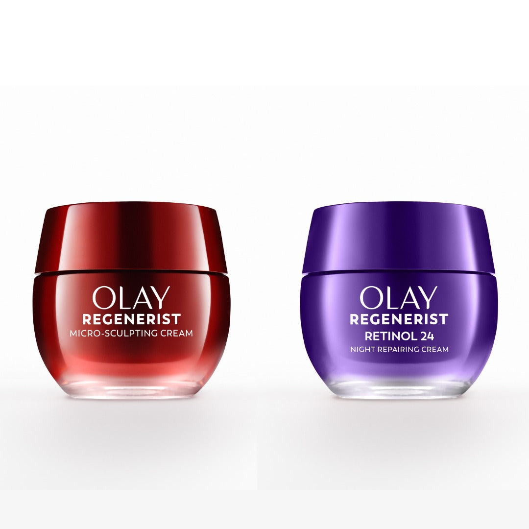 Olay Best Sellers Micro · Sculpting Cream and Retinoid