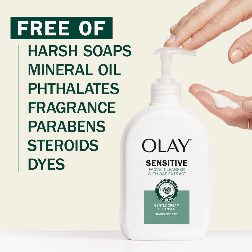 Olay / Sensitive Facial Cleanser · Sensitive Skin Care