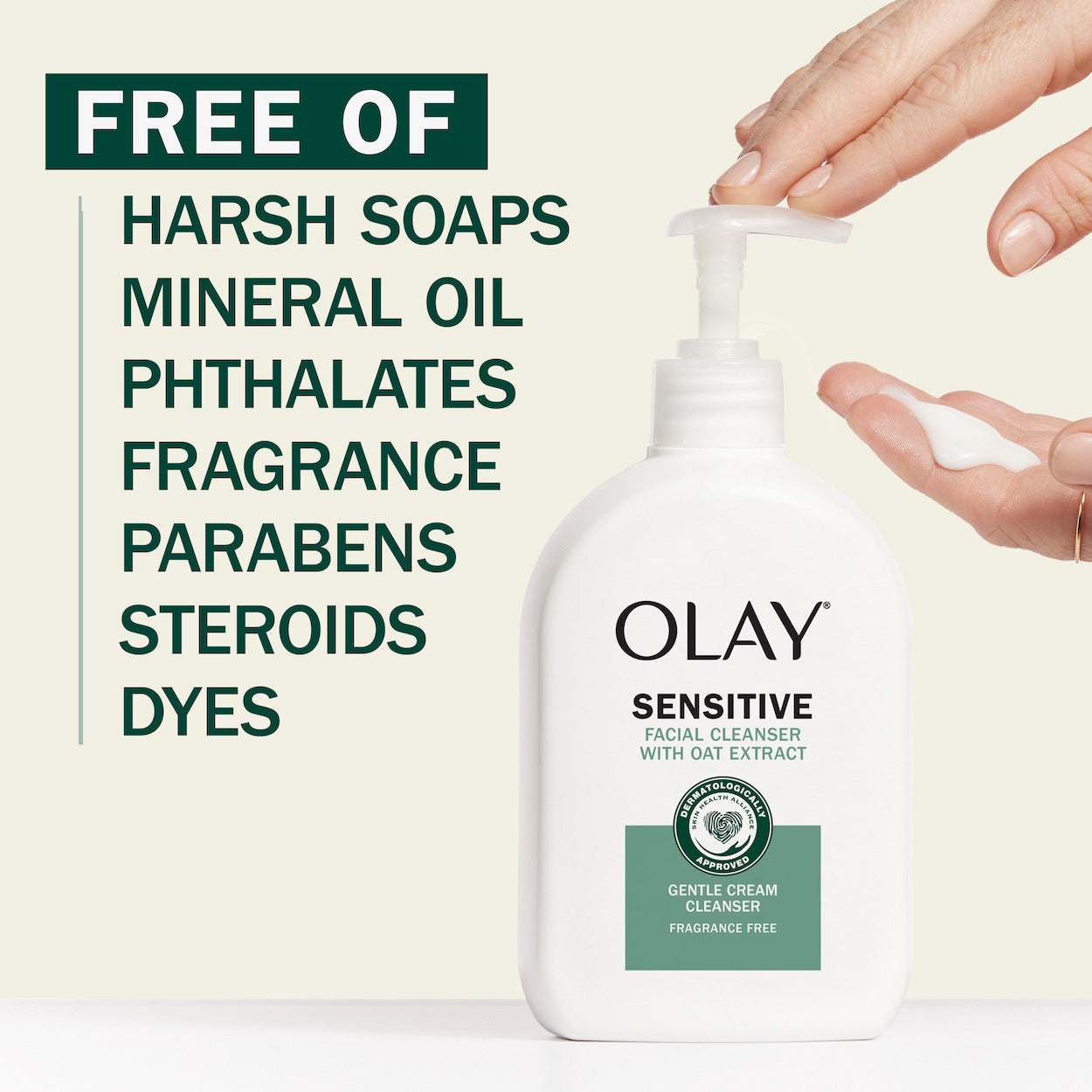 Olay / Sensitive Facial Cleanser · Sensitive Skin Care