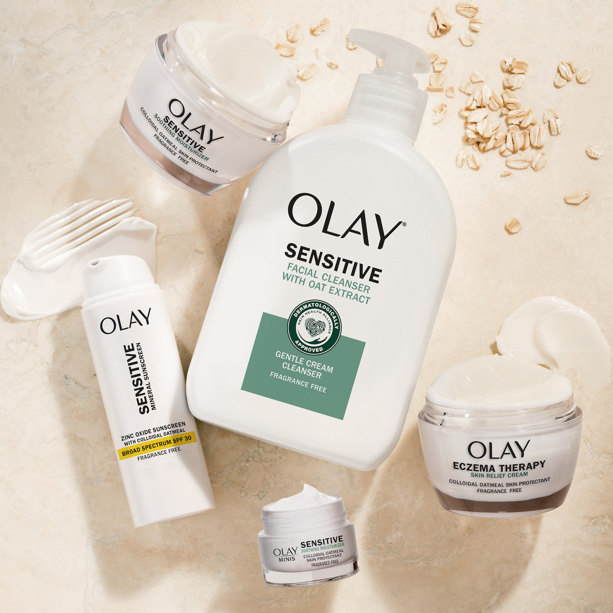 Olay / Sensitive Facial Cleanser · Sensitive Skin Care