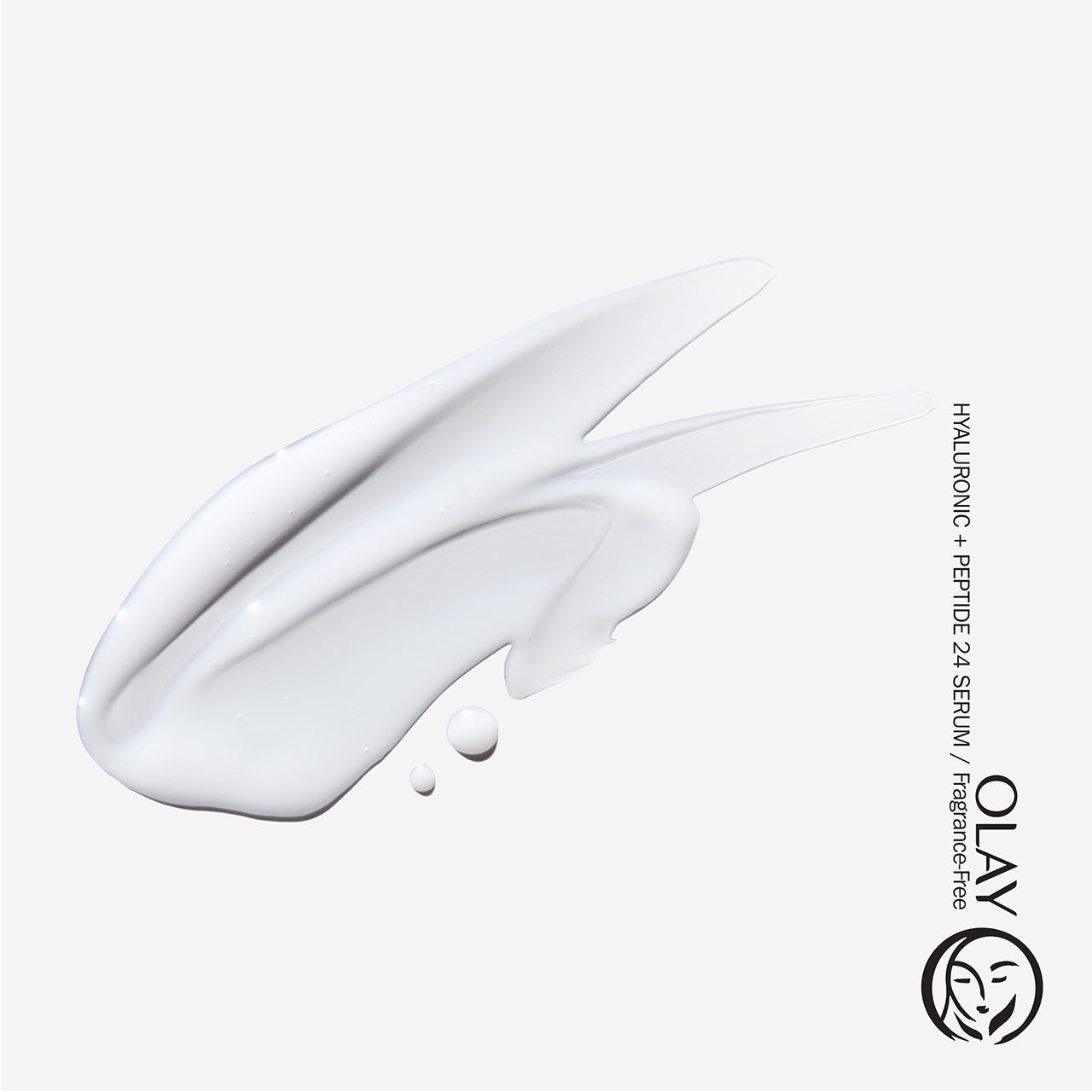 Olay Hyaluronic Hydrating Serum · Fragrance-Free Care