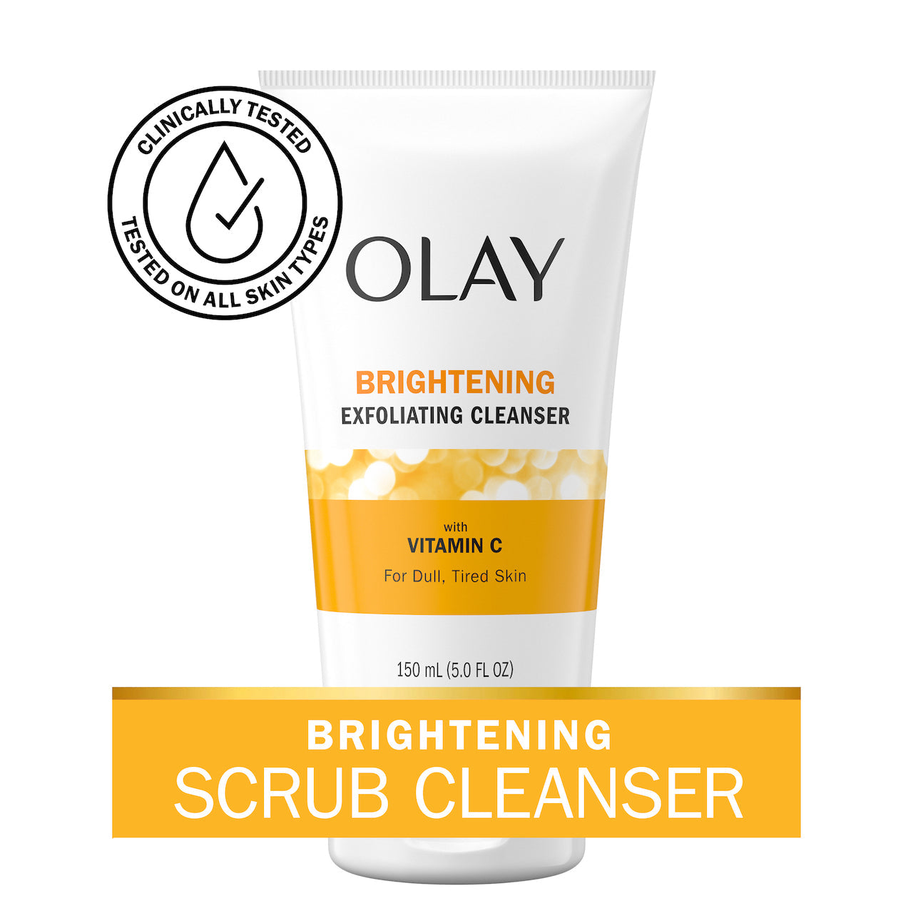 Olay Brightening Exfoliating Cleanser · Daily Cleansing