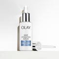 Olay / Deep Hydration Vitamin B3 · Hyaluronic Acid Serum · Fragrance-Free Care