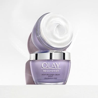 Olay / Regenerist Night Recovery Night · Fragrance-Free Care