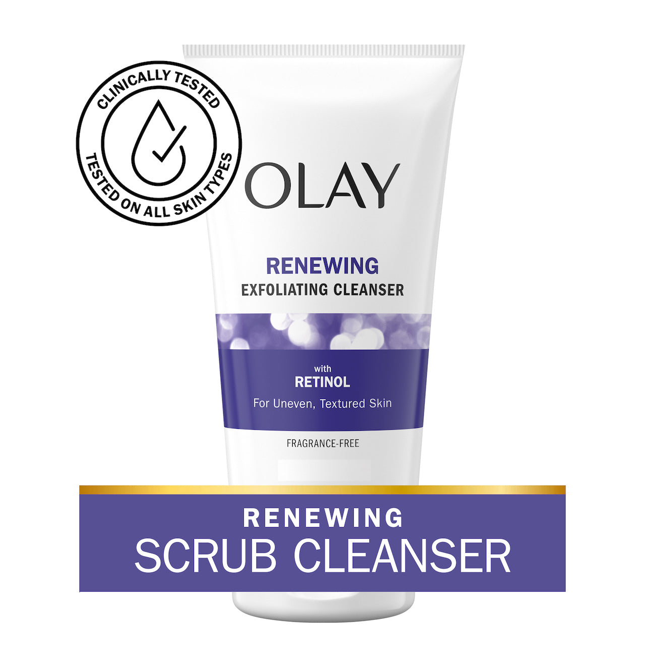 Olay Renewing Exfoliating Cleanser · Daily Cleansing