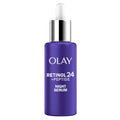 Olay Retinol Night Smoothing · Overnight Renewal