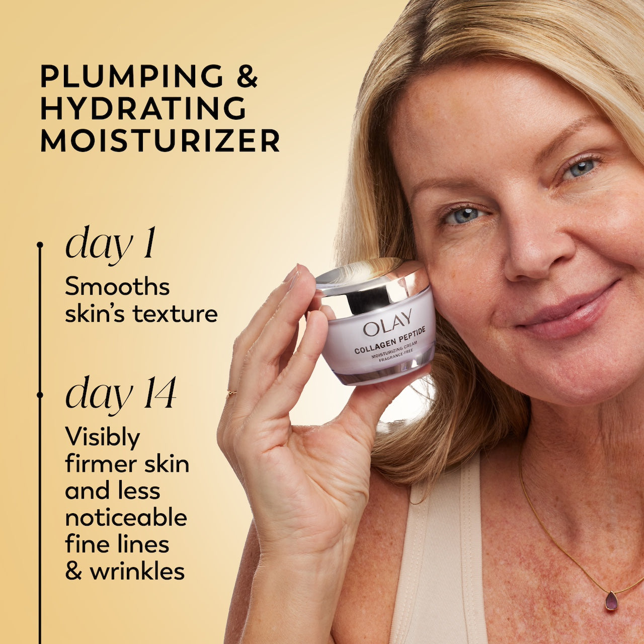 Olay Collagen Peptide Moisturizing · Fragrance-Free Care