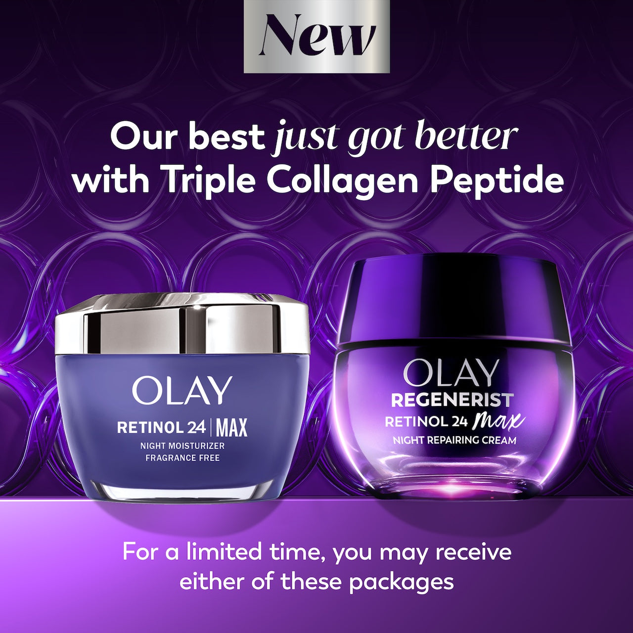 Olay Retinol MAX Night · Overnight Renewal