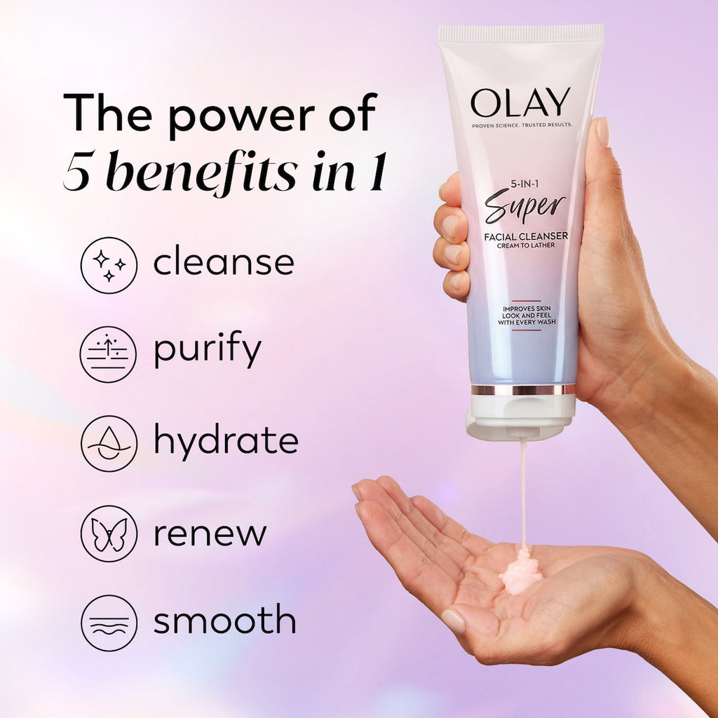 Olay / Super Cleanser · Daily Cleansing
