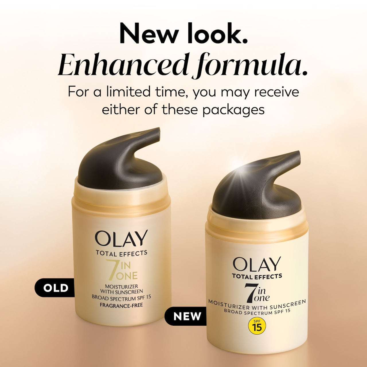 Olay / Total Effects Face Moisturizer · Fragrance-Free · SPF 15