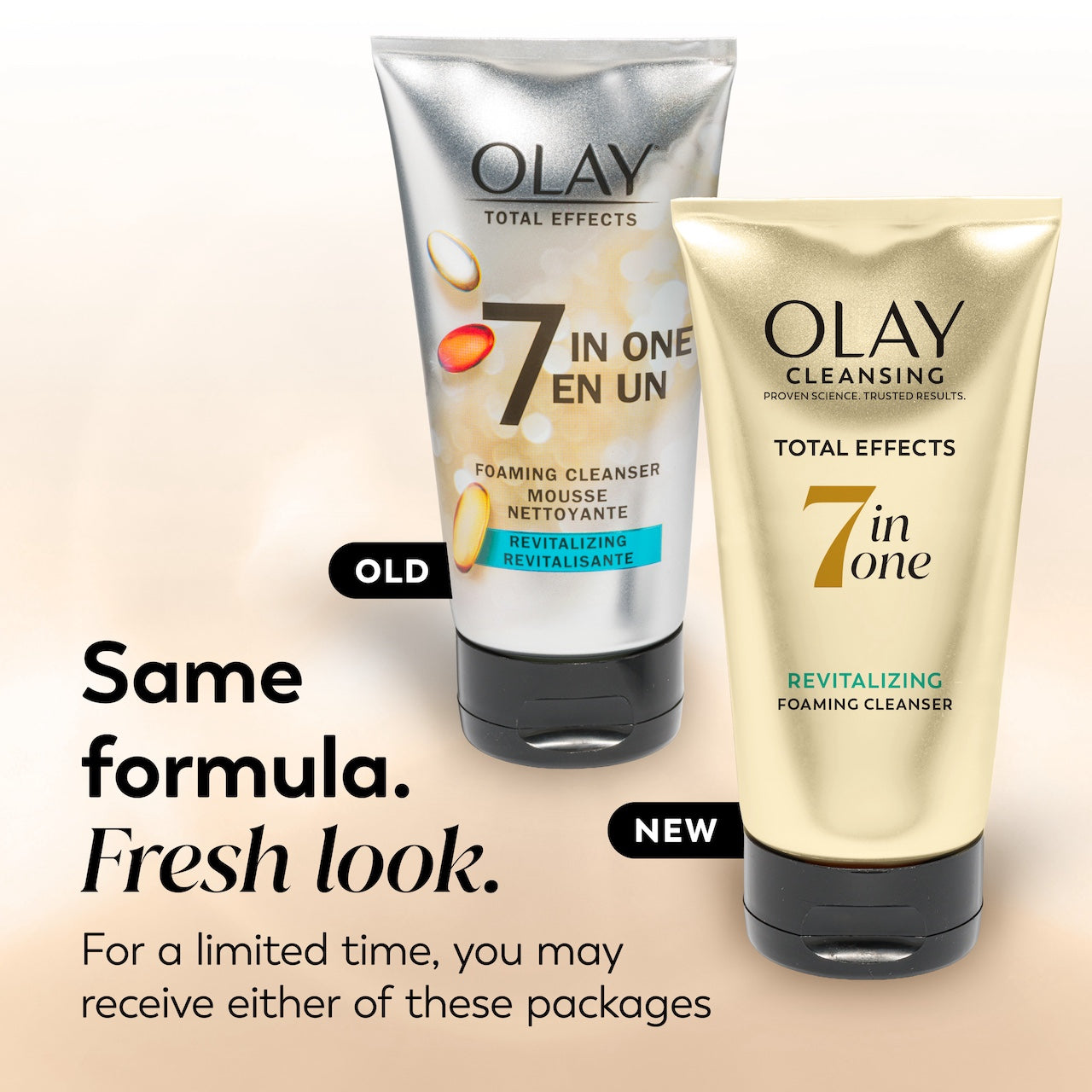 Olay / Total Effects Revitalizing Foaming · Daily Cleansing