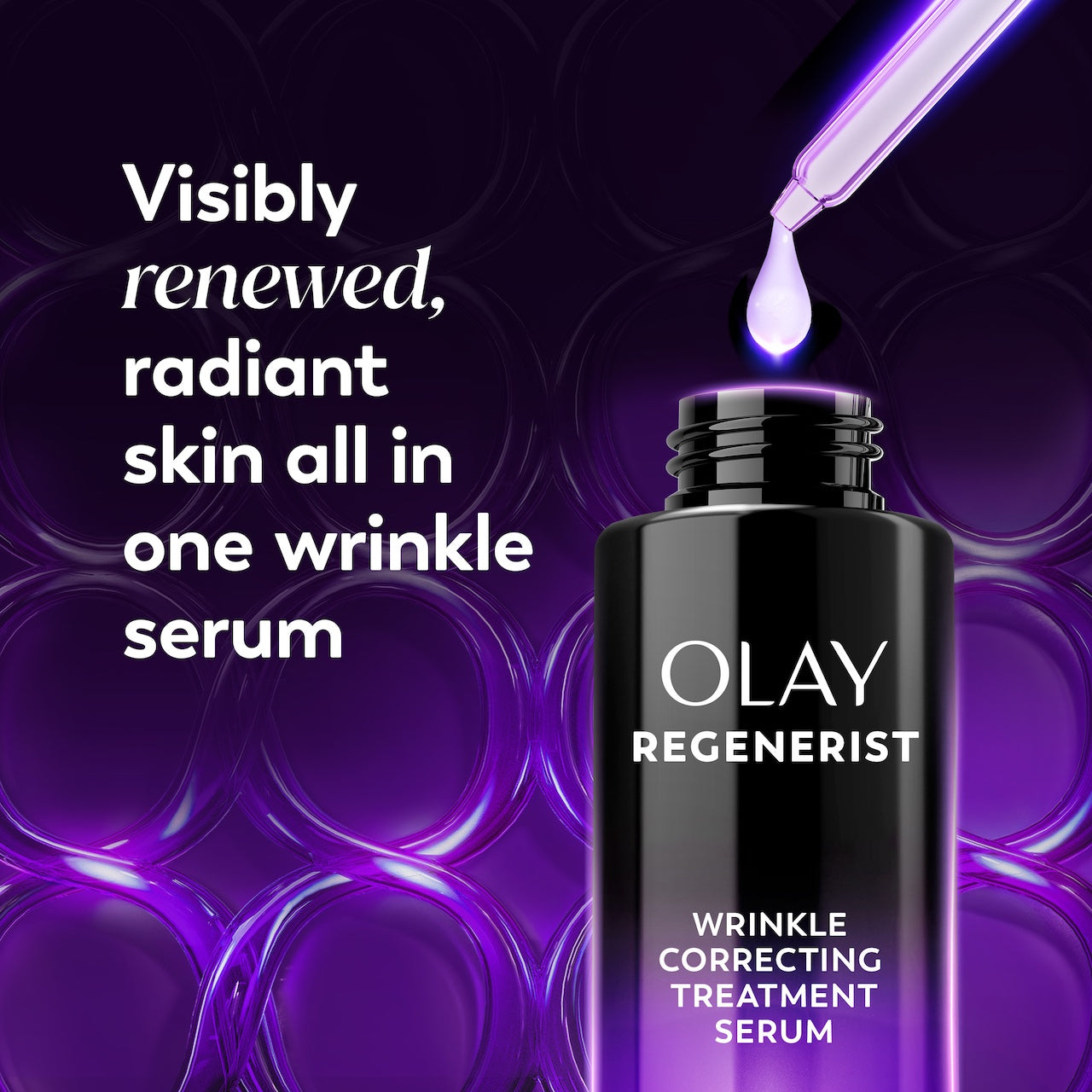 Olay / Regenerist Wrinkle Correcting Night · Fragrance-Free Care