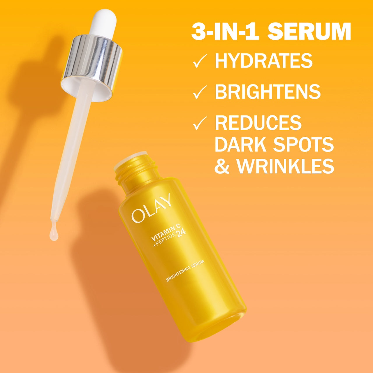 Olay Vitamin C Brightening · Daily Serum Care