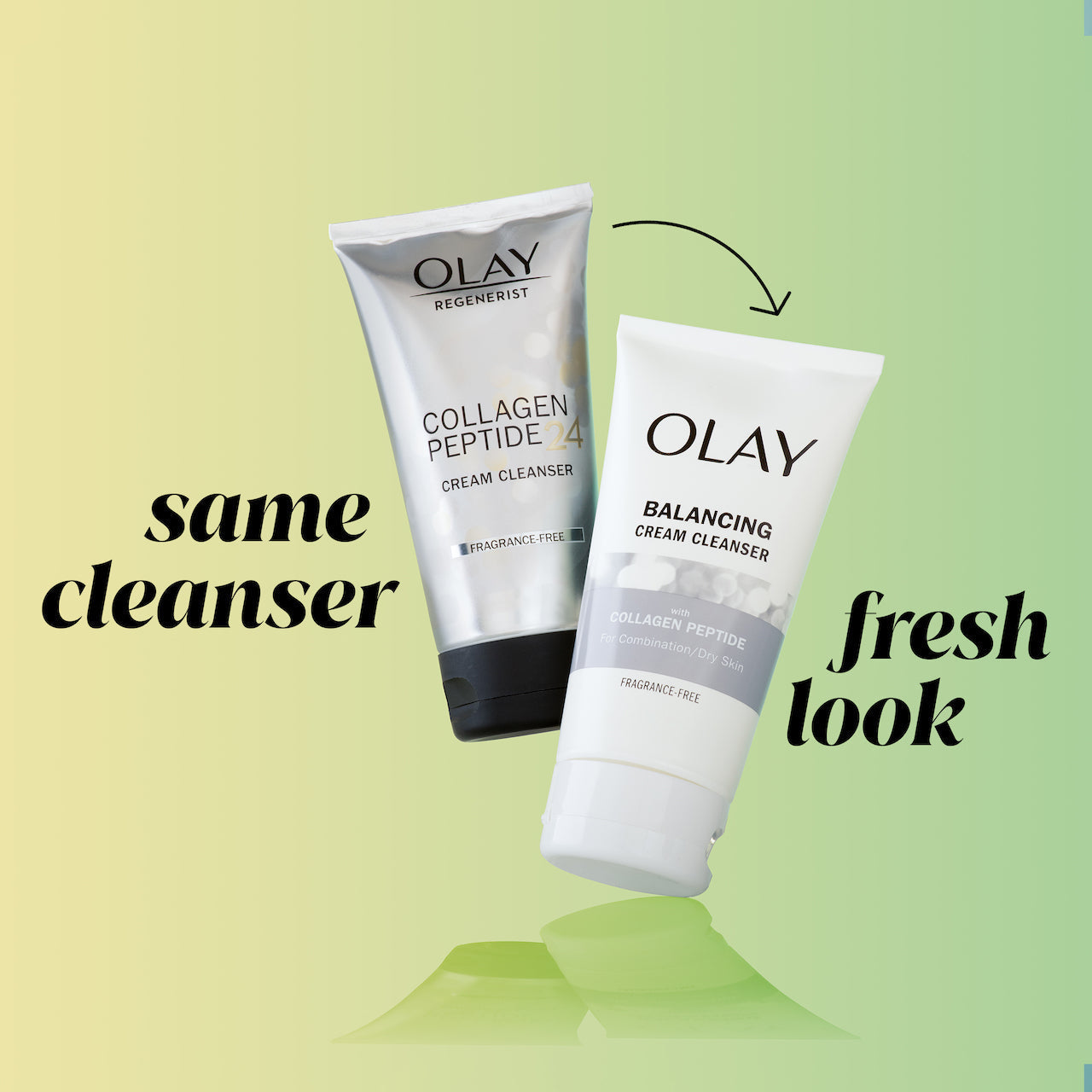 Olay Balancing Cream Cleanser · Fragrance-Free Care