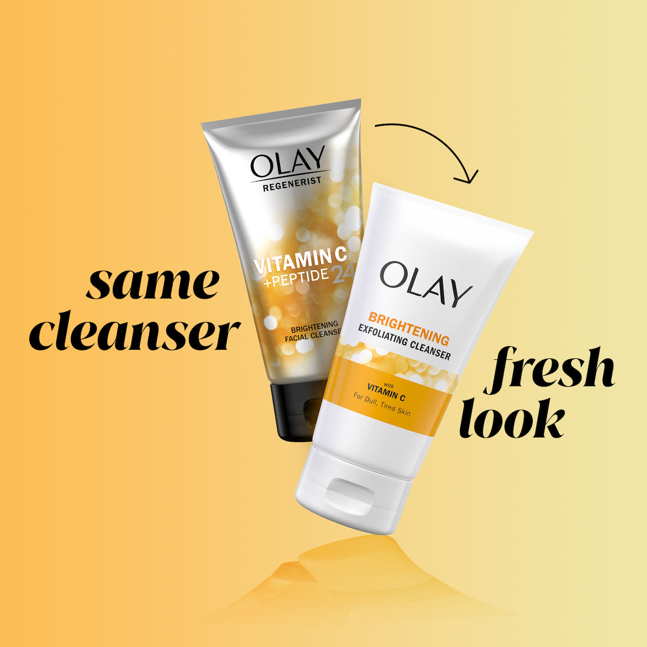 Olay Brightening Exfoliating Cleanser · Daily Cleansing