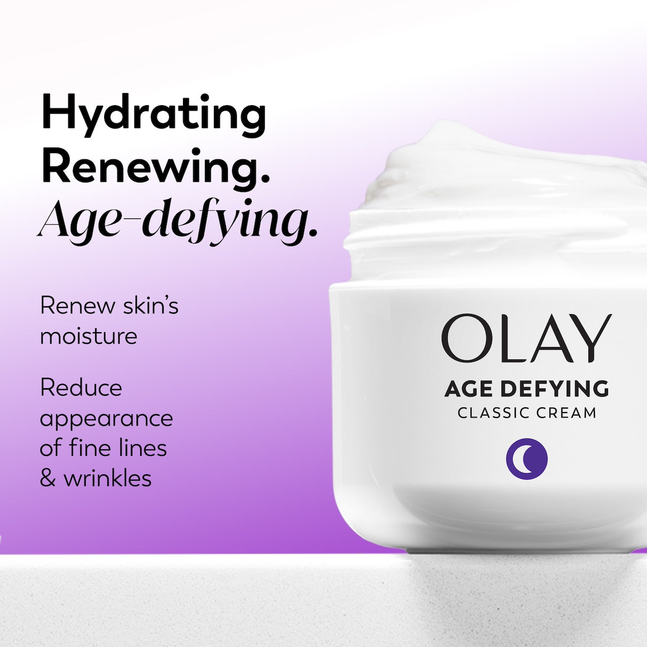 Olay / Age Defying Classic Night · Overnight Renewal