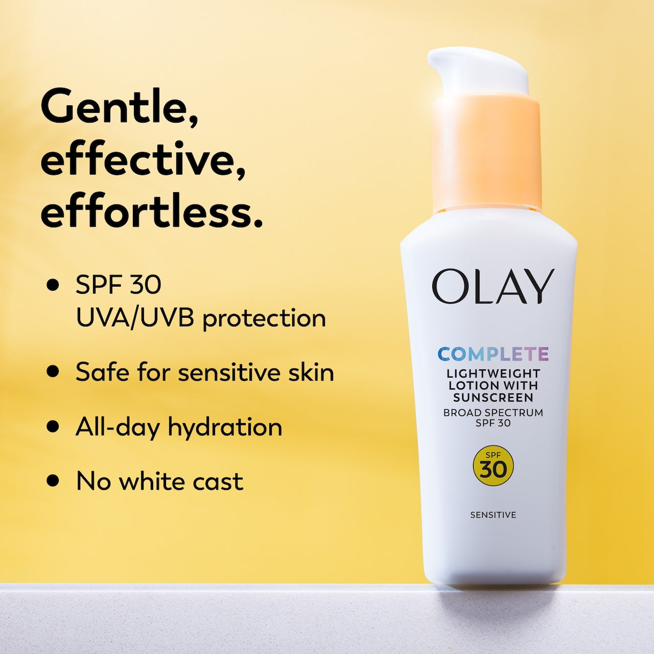 Olay / Complete Lotion Moisturizer Sensitive · SPF 30