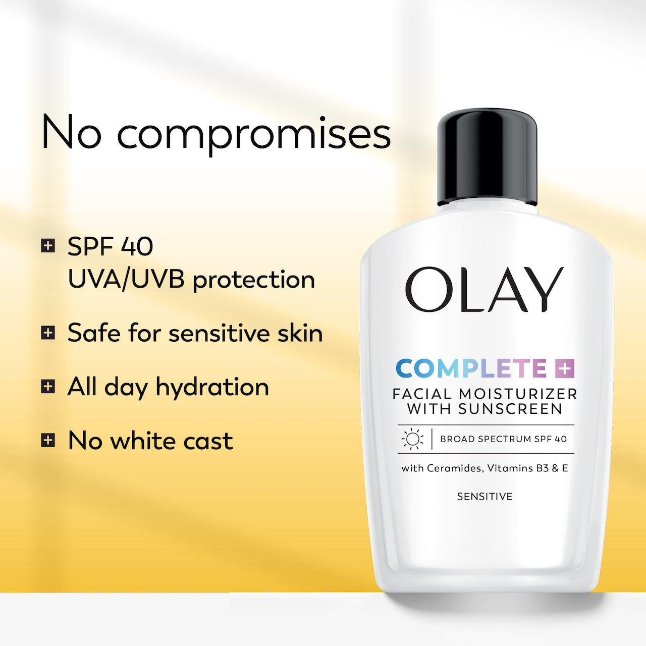 Olay Complete Daily Facial · Broad Spectrum SPF 40