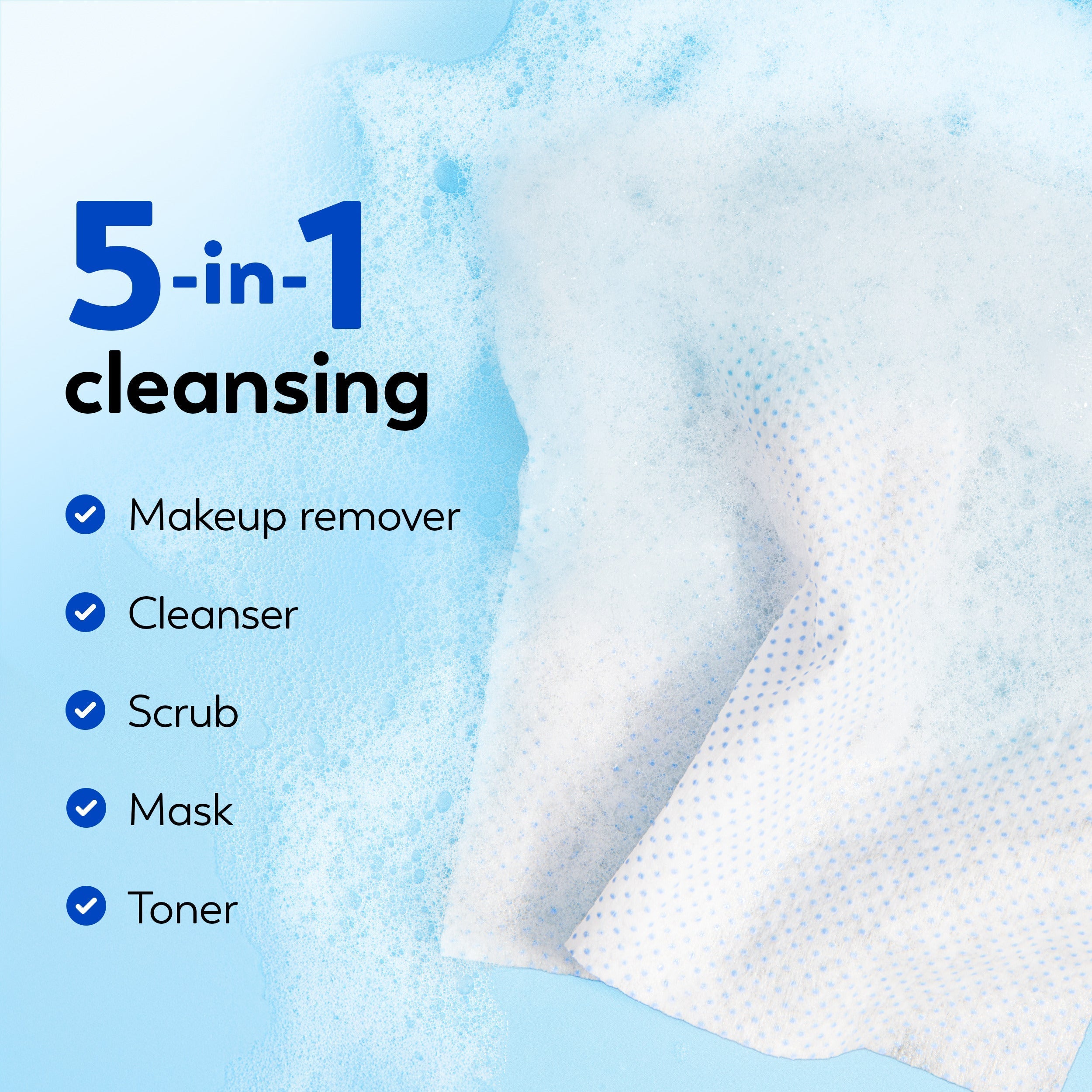 Olay / Daily Facials Cleansing Cloths · Deeply Purifying Clean · 66 Ct
