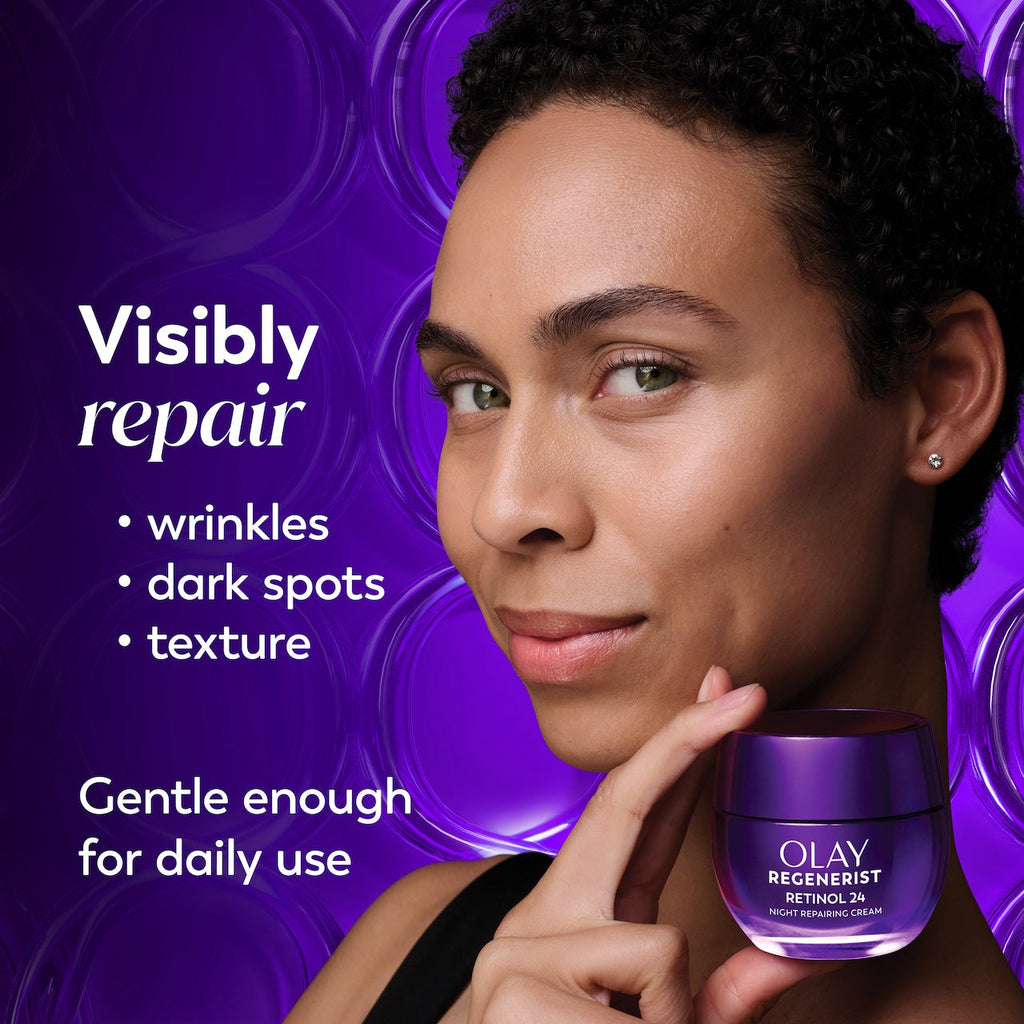 Olay Retinol24 Night Moisturizer · Overnight Renewal