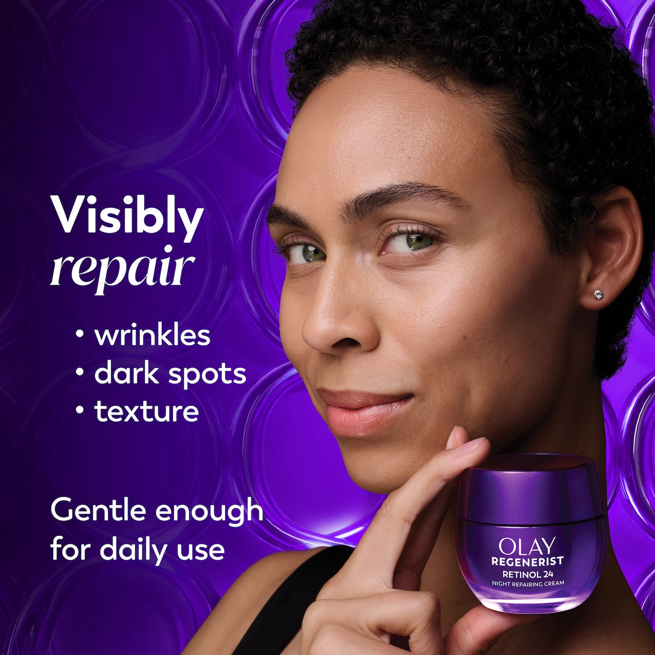 Olay Retinol24 Night Moisturizer · Overnight Renewal