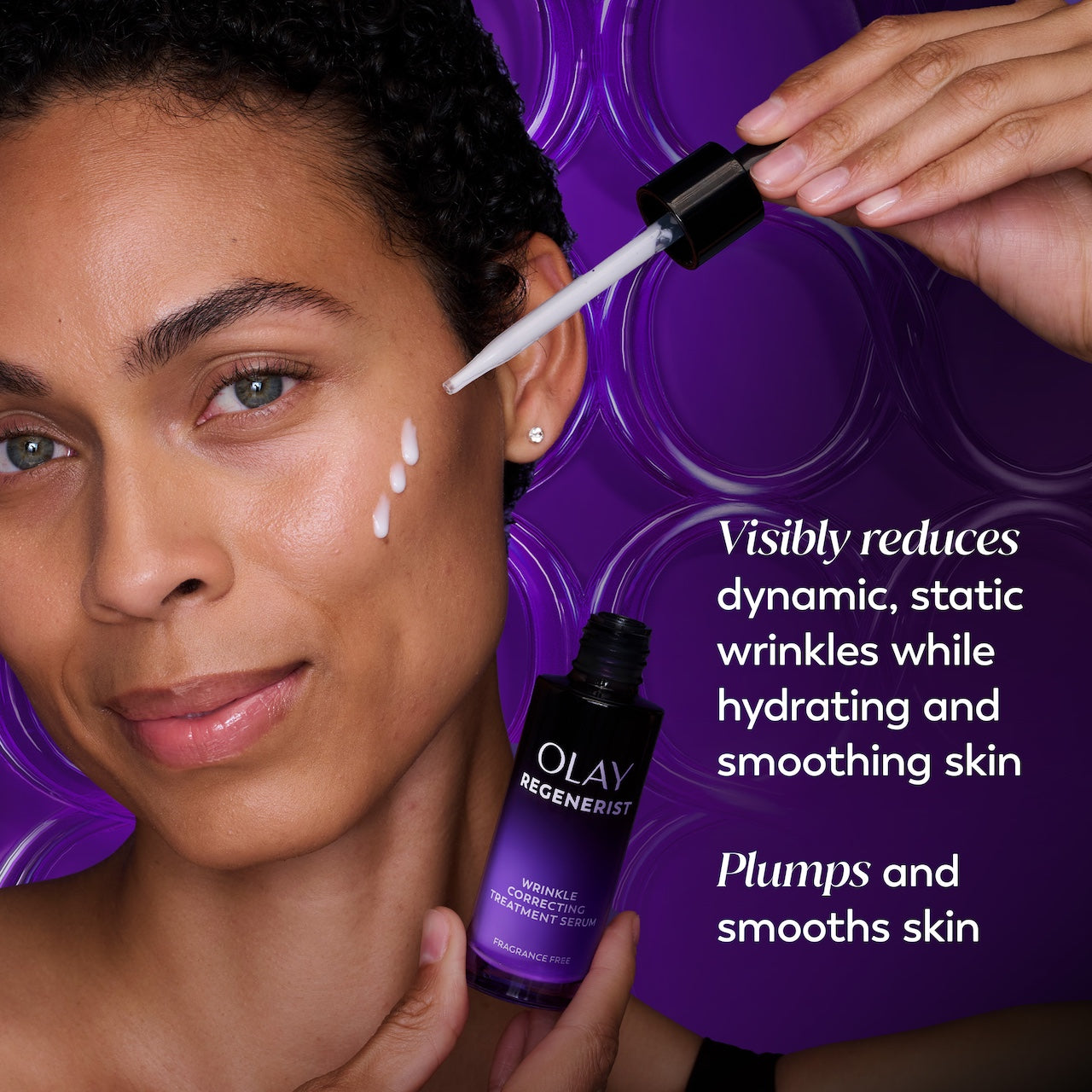 Olay / Regenerist Wrinkle Correcting Night · Fragrance-Free Care