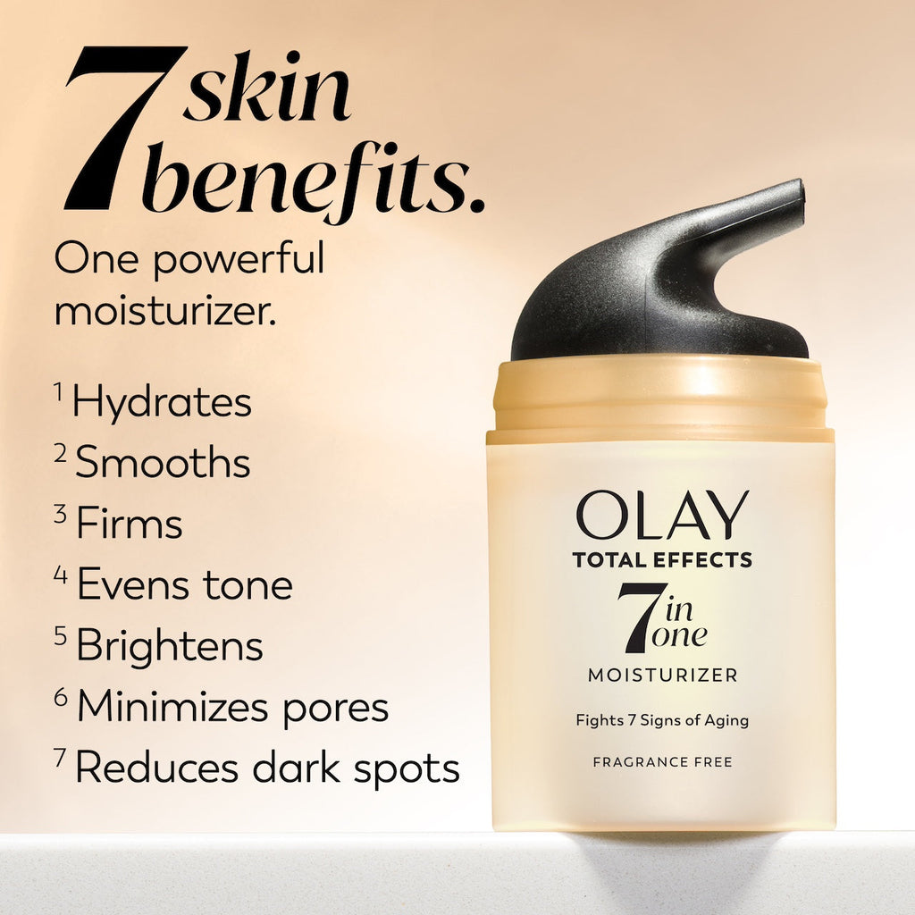Olay / Total Effects Face Moisturizer · Fragrance-Free Care