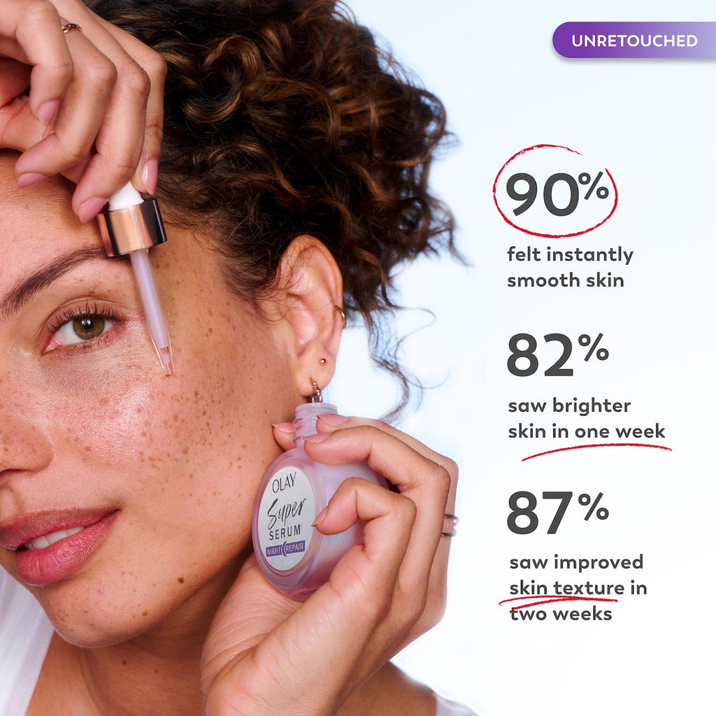 Olay / Super Serum Night Repair · Overnight Renewal