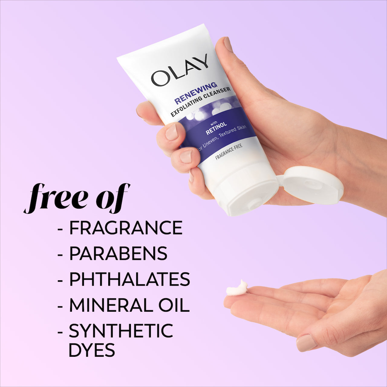 Olay Renewing Exfoliating Cleanser · Daily Cleansing