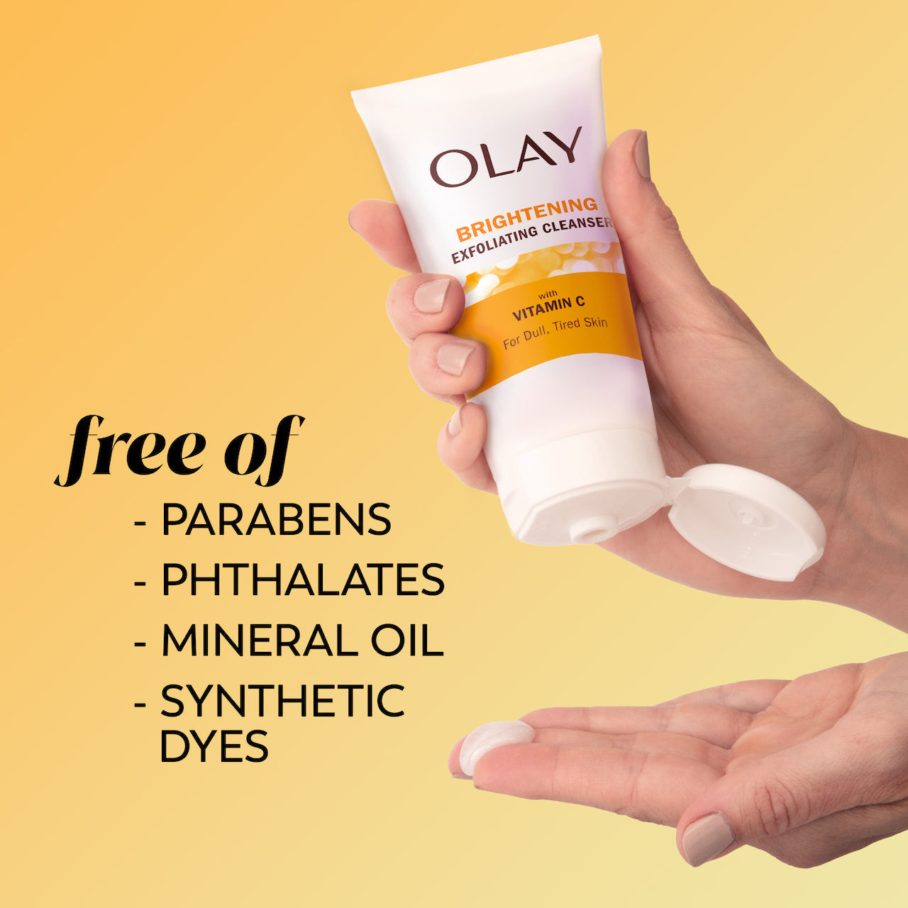 Olay Brightening Exfoliating Cleanser · Daily Cleansing