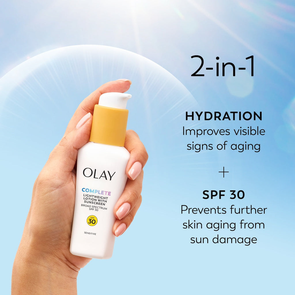 Olay / Complete Lotion Moisturizer Sensitive · SPF 30