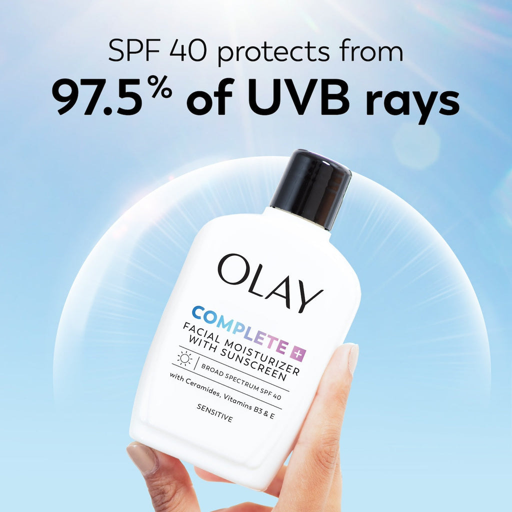 Olay Complete Daily Facial · Broad Spectrum SPF 40