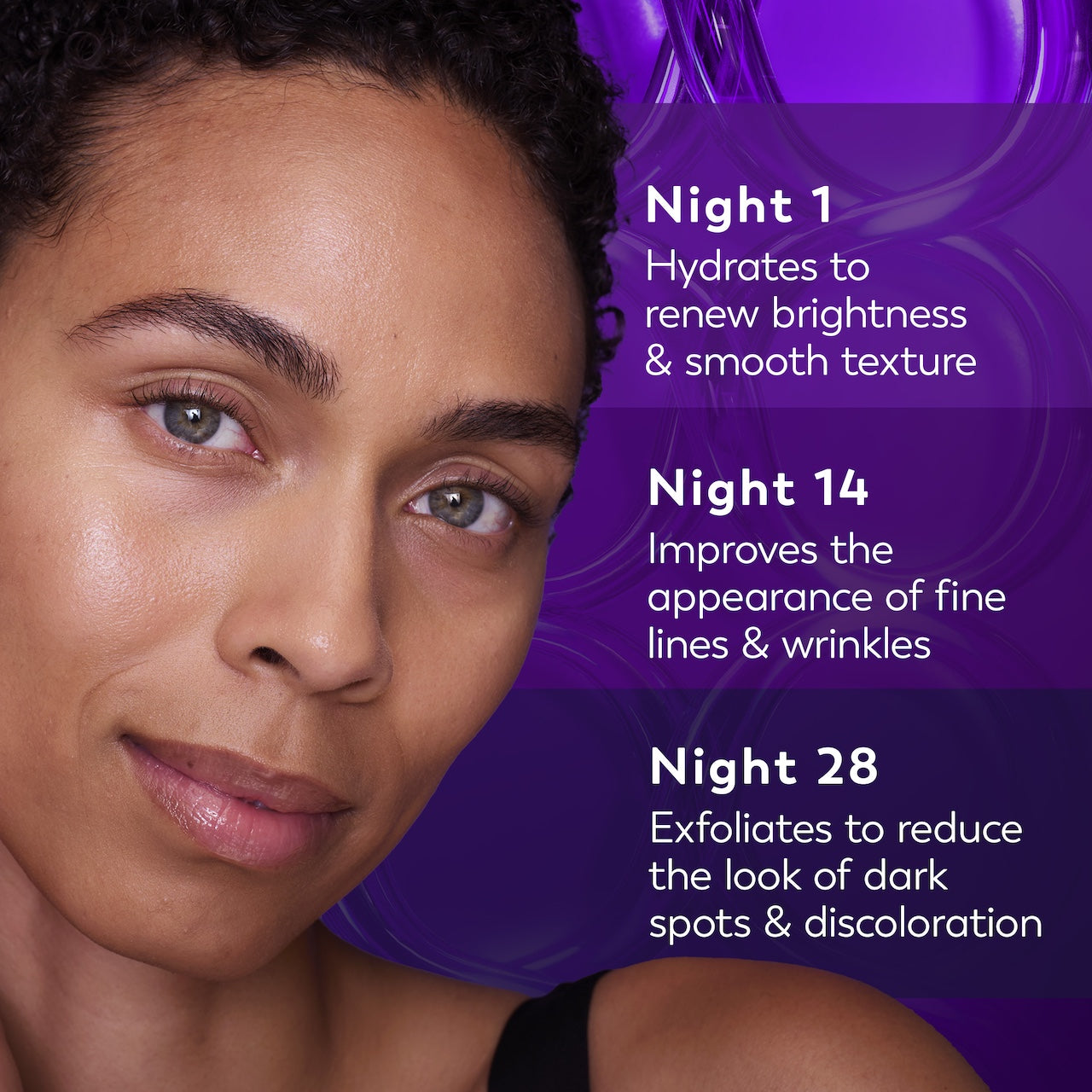 Olay / Regenerist Resurfacing Peel Night · Overnight Renewal