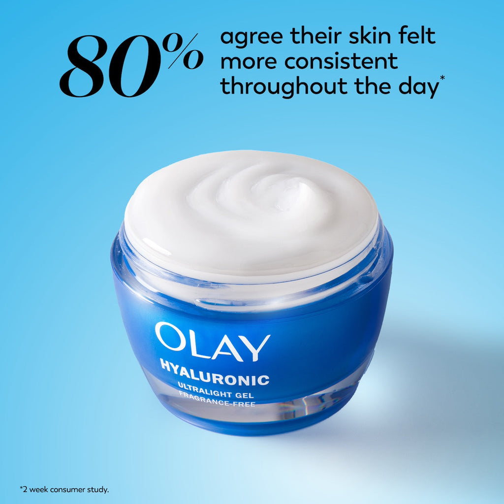 Olay Hyaluronic Ultralight Gel · Daily Skin Care