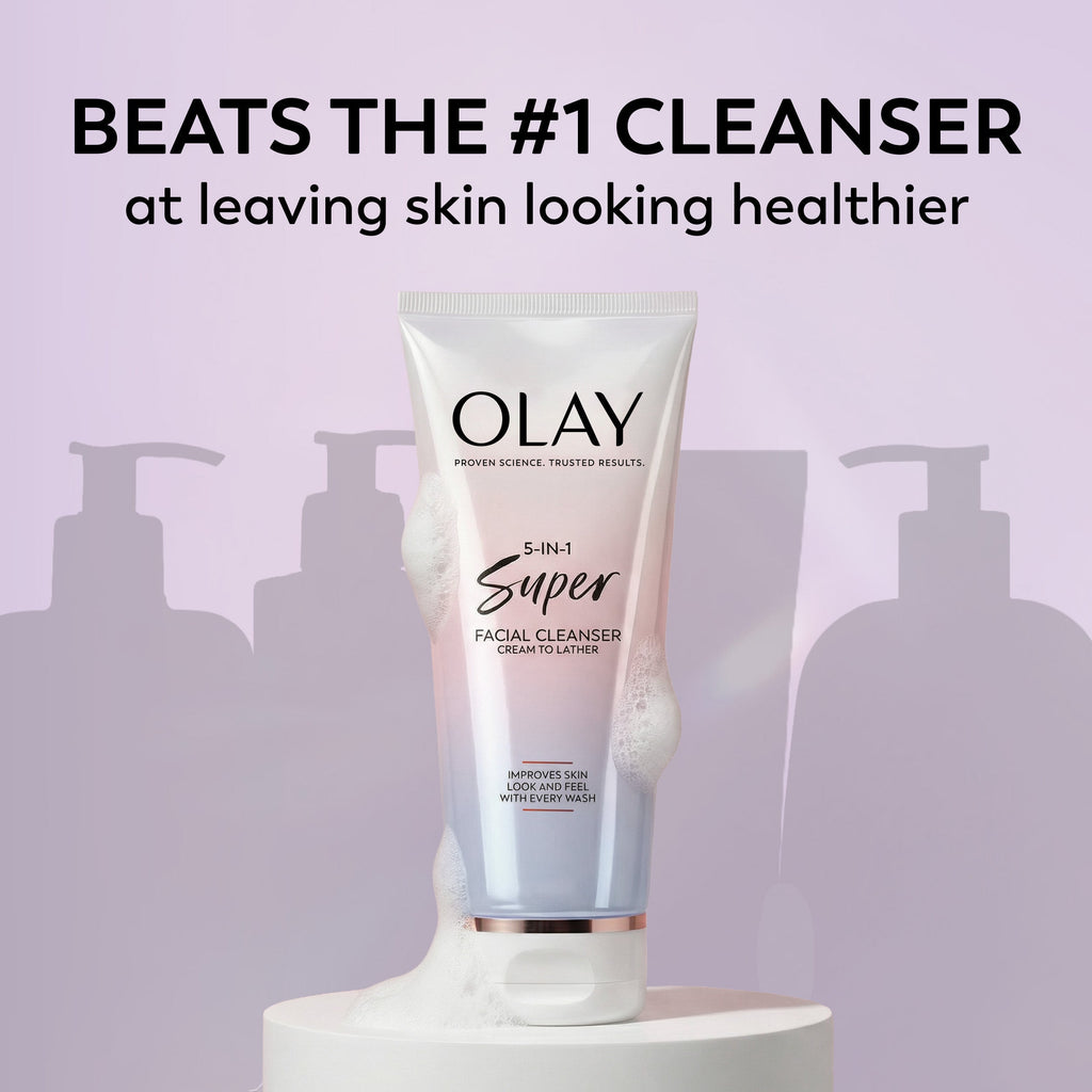 Olay / Super Cleanser · Daily Cleansing
