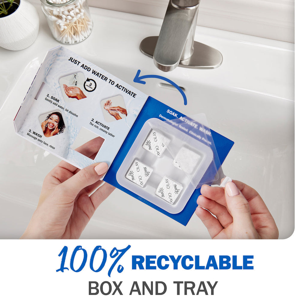Olay Cleansing Melts Hyaluronic · 32 Count